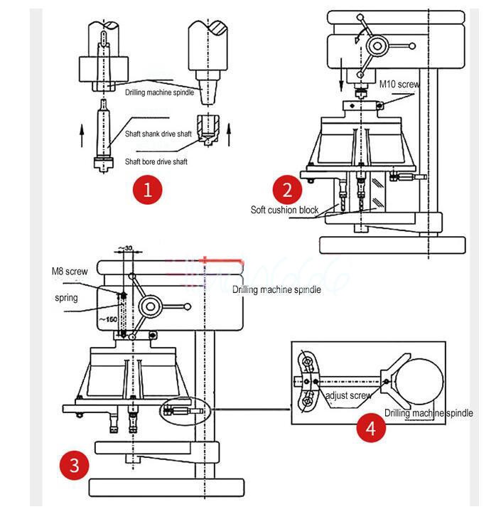 Two-Spindle Boring Machine Multi-spindle Drill Multi-Head Drill Tapping Machine