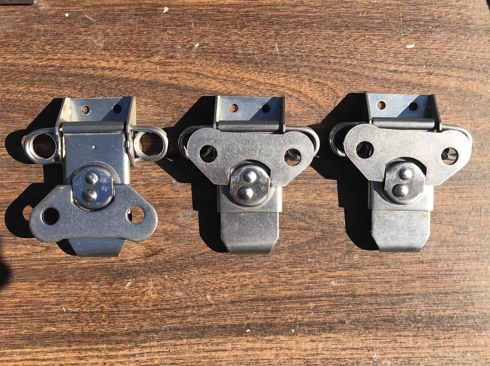 NEW Wing Turining Toggle Latch Chest Box Case Suitcase Tool Clasp Stainless