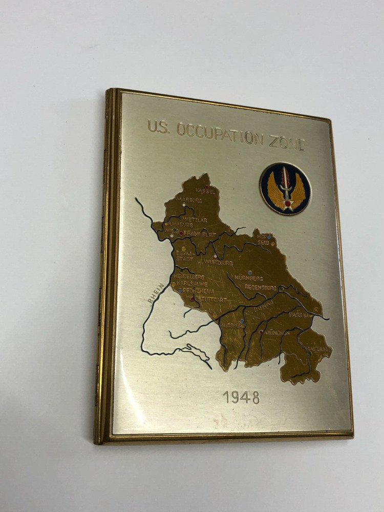 US Occupation Zone 1948 Cigarette Case