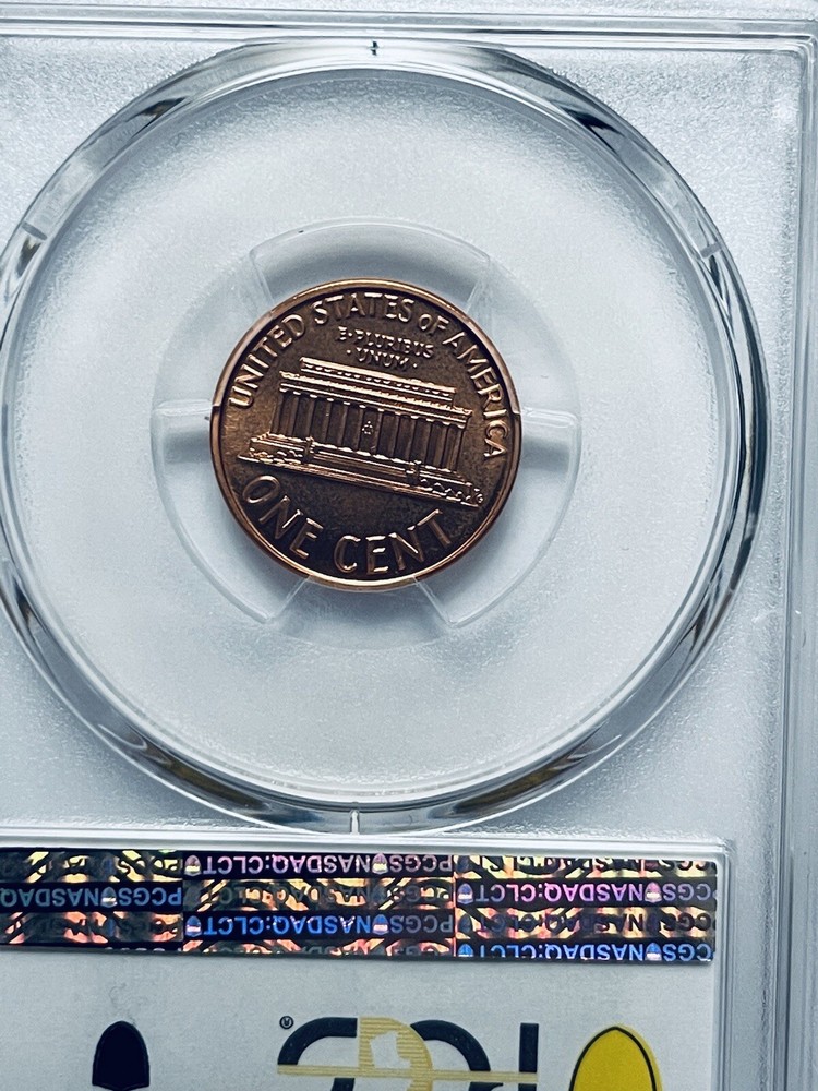 1989 Lincoln Memorial Reverse Cent PCGS MS66RD