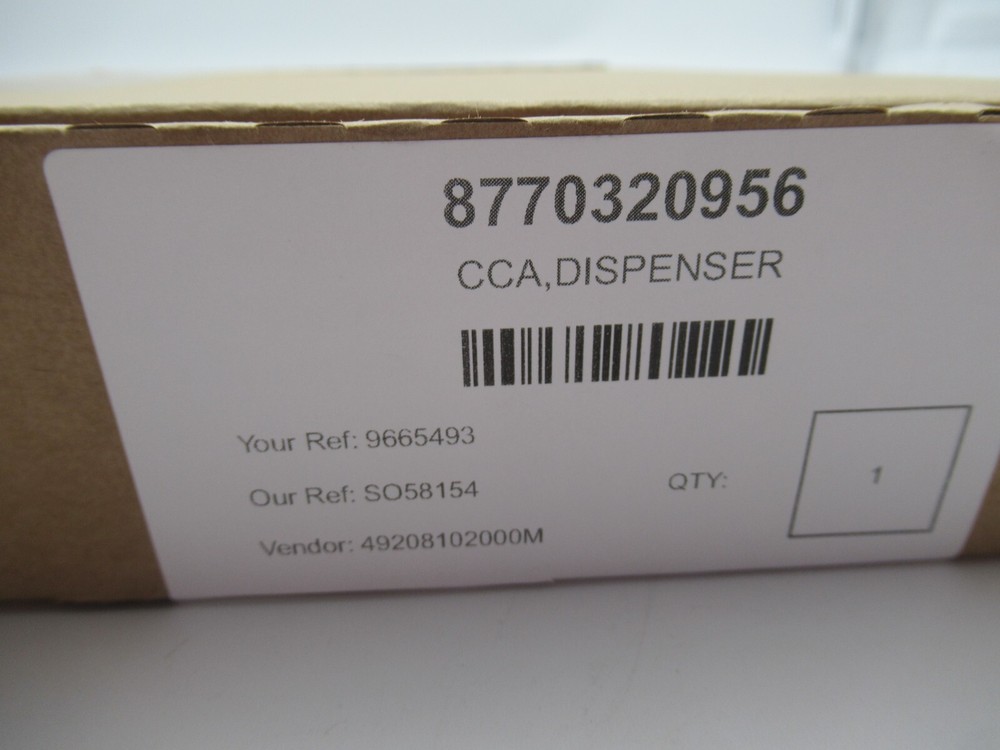 Diebold CCA Dispenser PCB Opteva Controller Board 49208102000M, 49-208102-000M