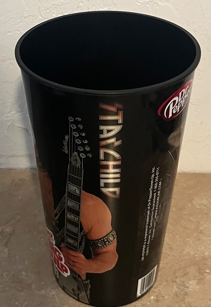 Kiss Paul Stanley 7 Eleven Dr Pepper Super Big Gulp Cup Starchild 2010