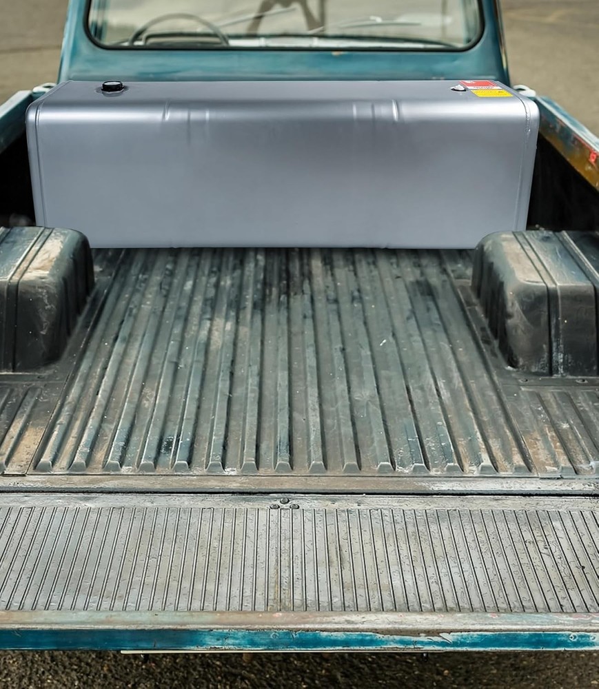 58 Gallon Fuel Cell Tank Aluminum Rectangular Transfer Diesel Storage