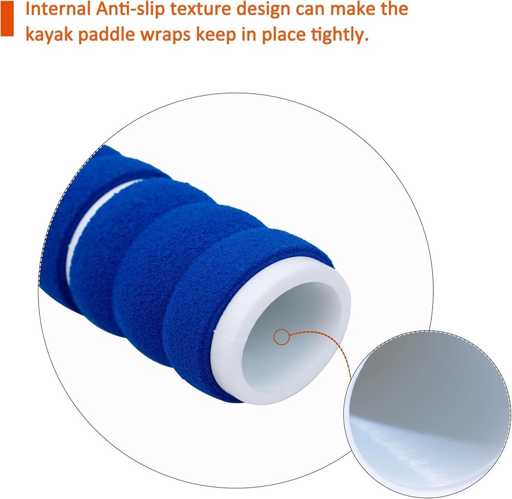 BLUE KAYAK PADDLE GRIPS #12