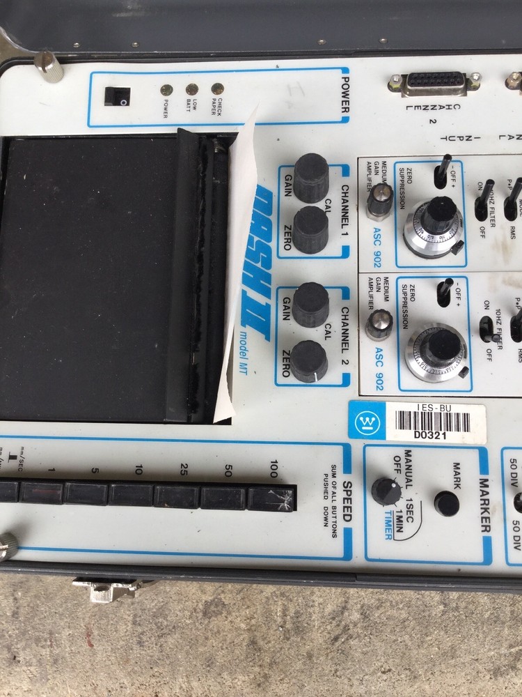 Astro-Med Dash II Model MT Two-Channel Chart Recorder, AstroMed DashII