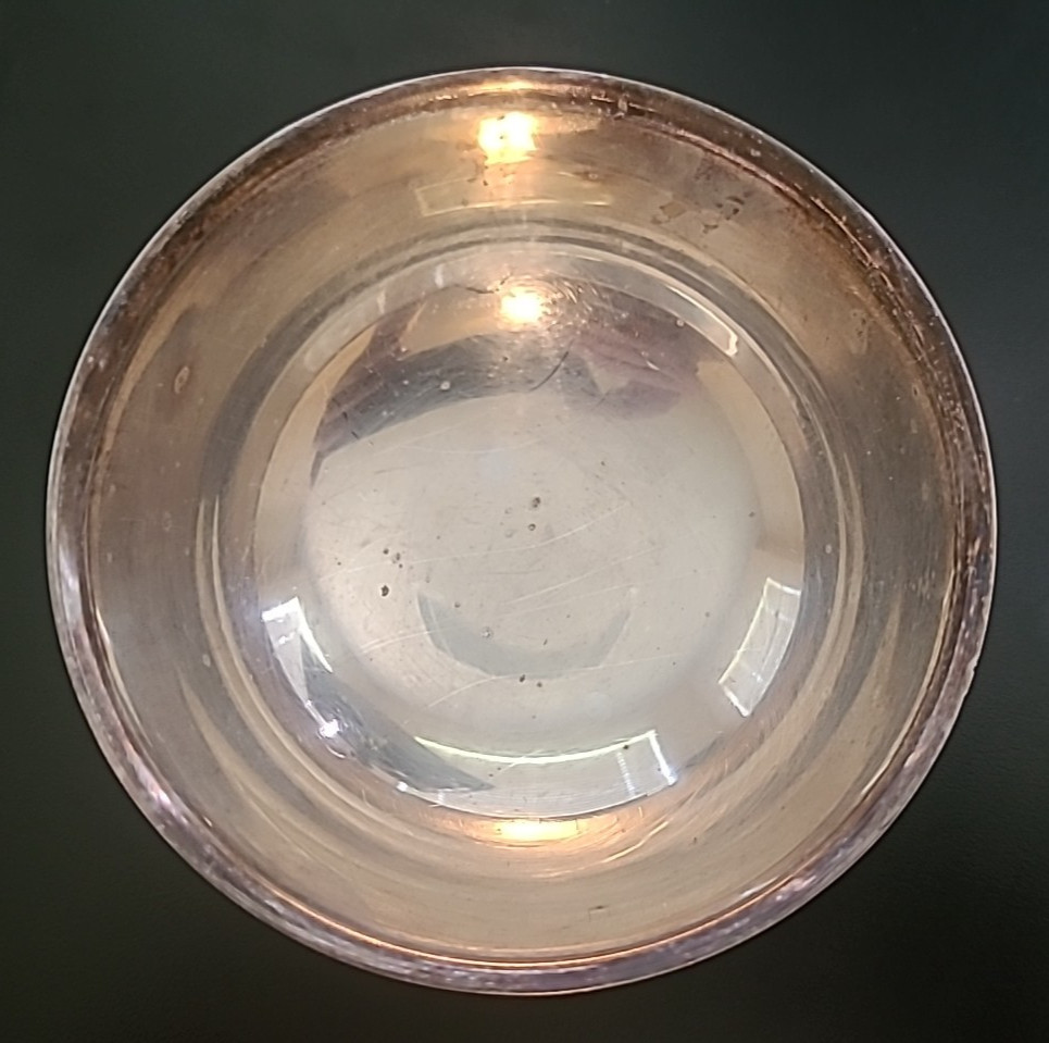Vintage Sheridan Silver Plated Bowl - 4 ⅜ inch Diameter - 2 ¼ inch Height