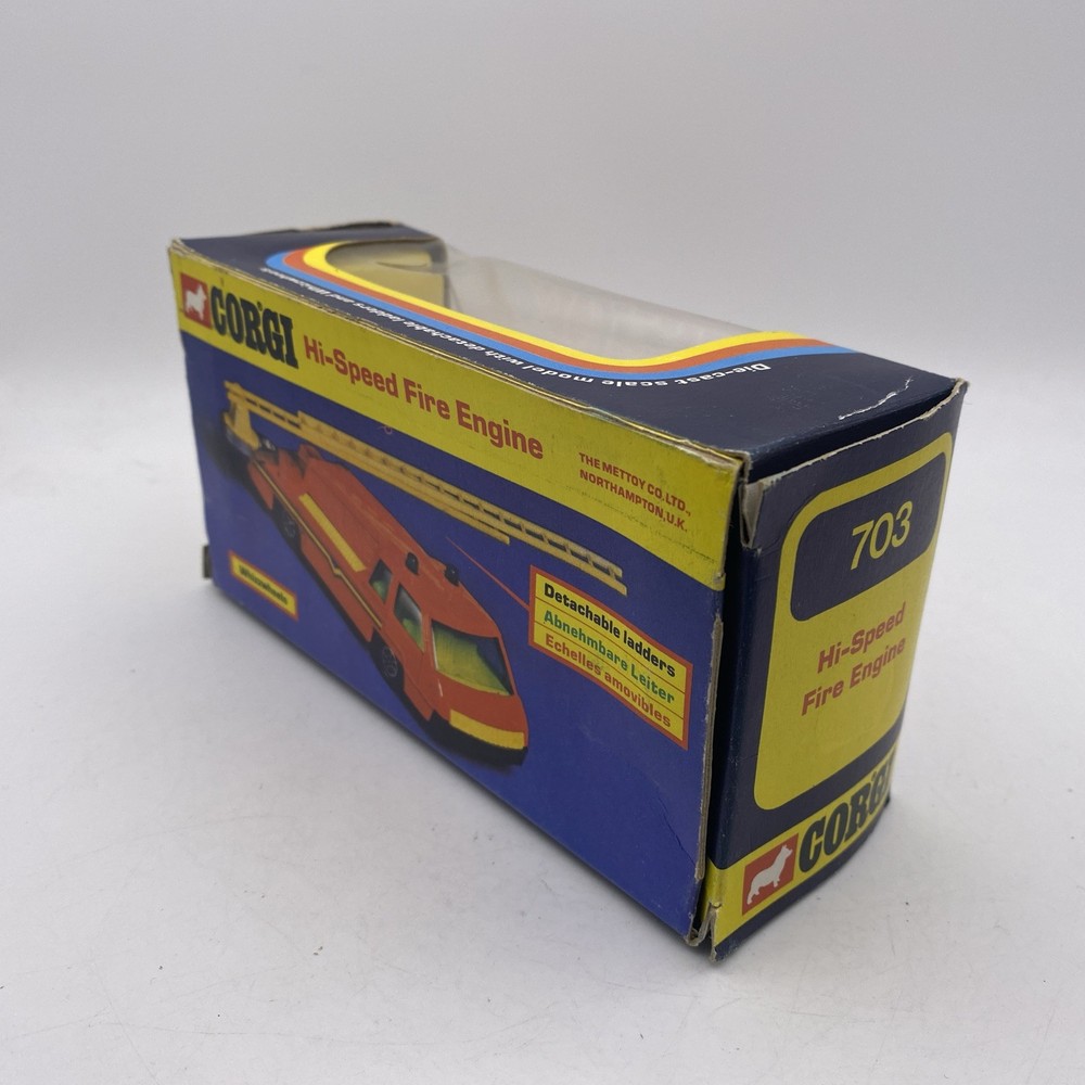 Corgi 703 Hi-Speed Fire Engine - Boxed