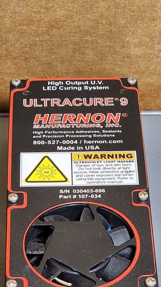 HERNON ULTRACURE 9 High Output UV LED Curing System 107-034