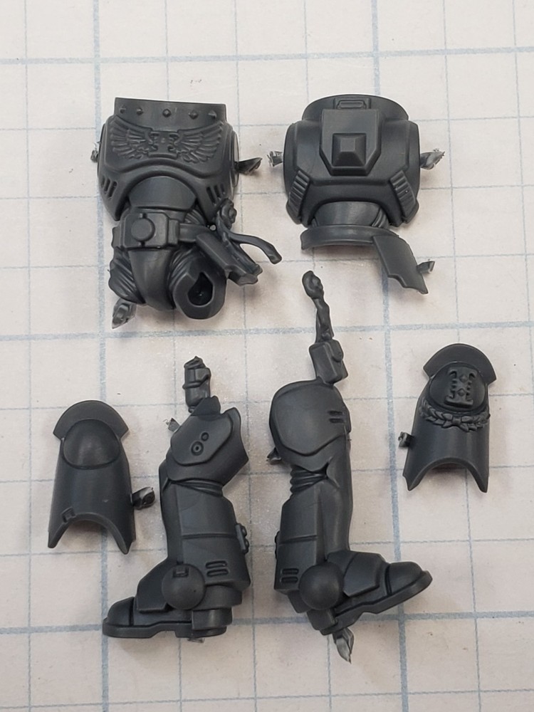 Warhammer 40k Deathwatch Bits Kill Team Watch Sergeant Torso Legs #01