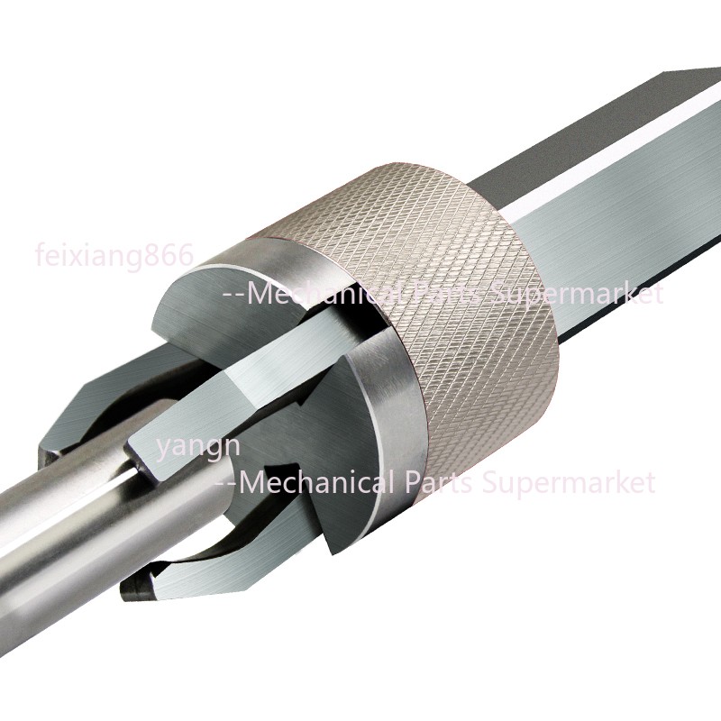 CNC Lathe Automatic Three-Jaw Puller/Feeder - Clamp Fixture Jaw Diameter:32