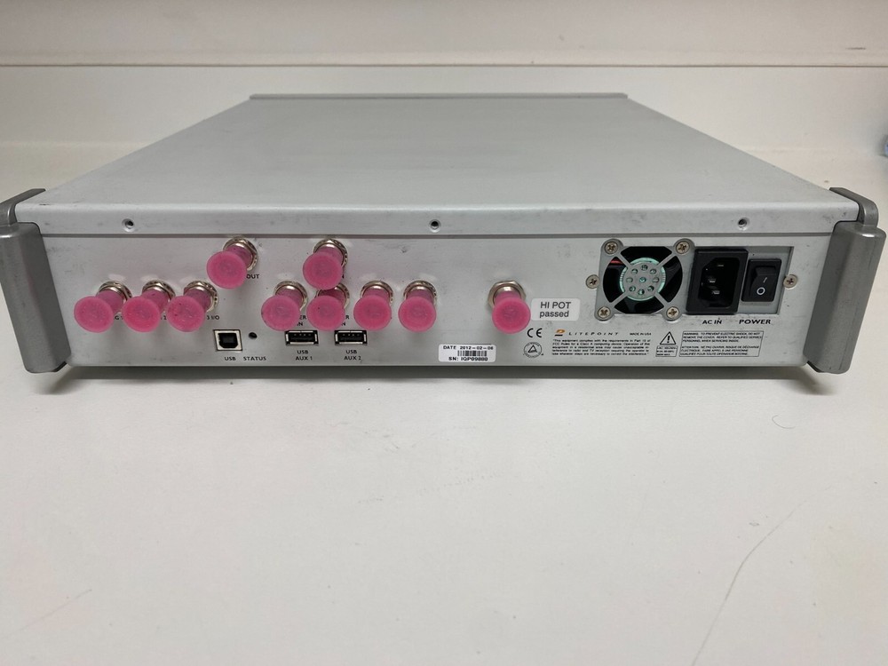 Litepoint IQ2011+ Wireless Connectivity Test System, 802.11 & Bluetooth, w/GUI