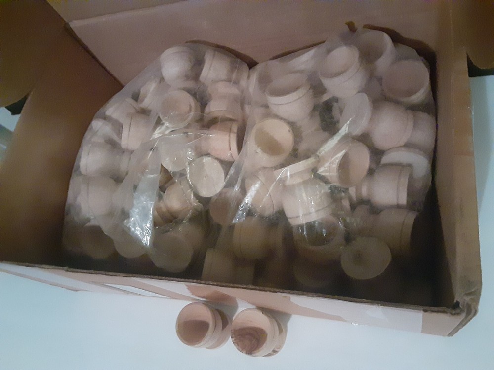 Mini Olive wood Communion Cups