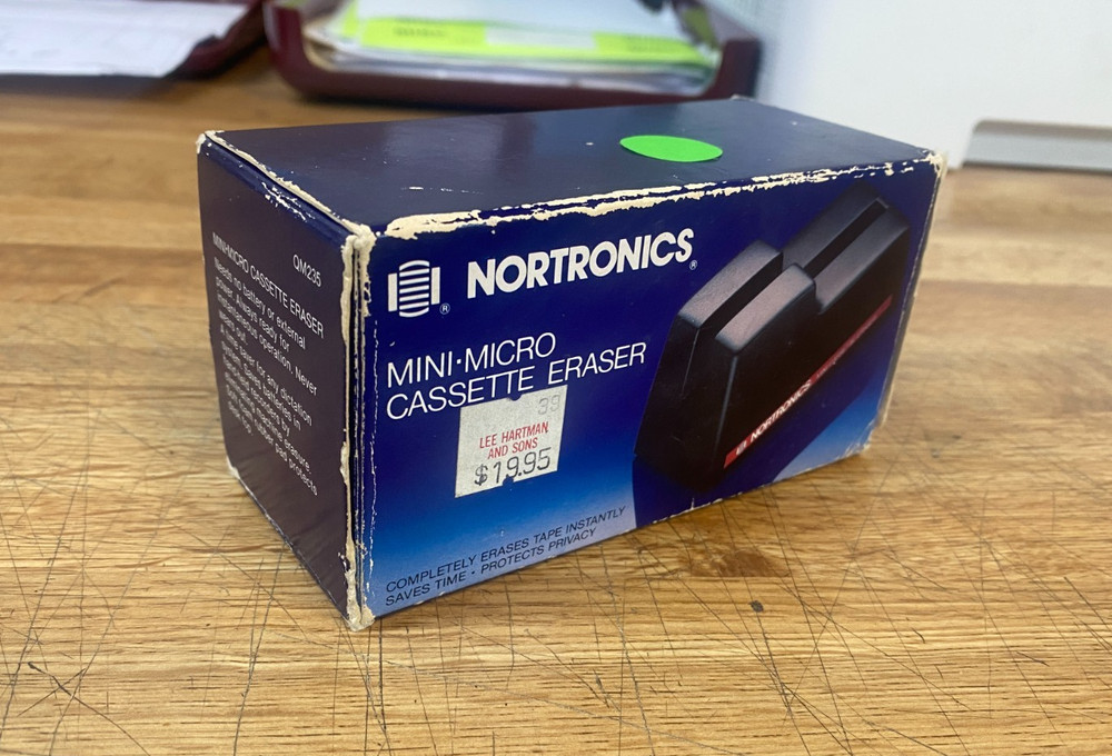 Nortronics Mini-Micro Tape Cassette Eraser