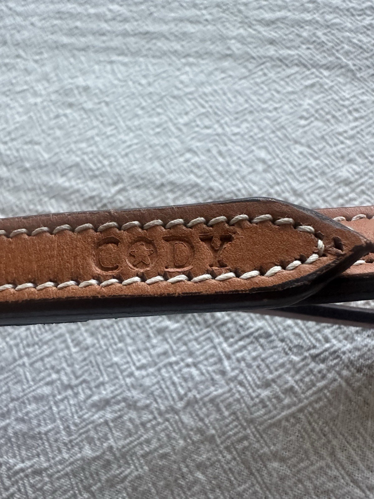 Vintage Champion Turf & Reins, Bridle leather Southwestern Style Silver Accent