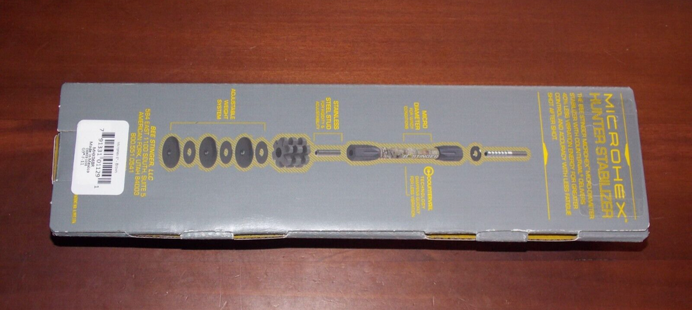 Bee Stinger MicroHex 6" Stabilizer in Brown Finish - B Stinger