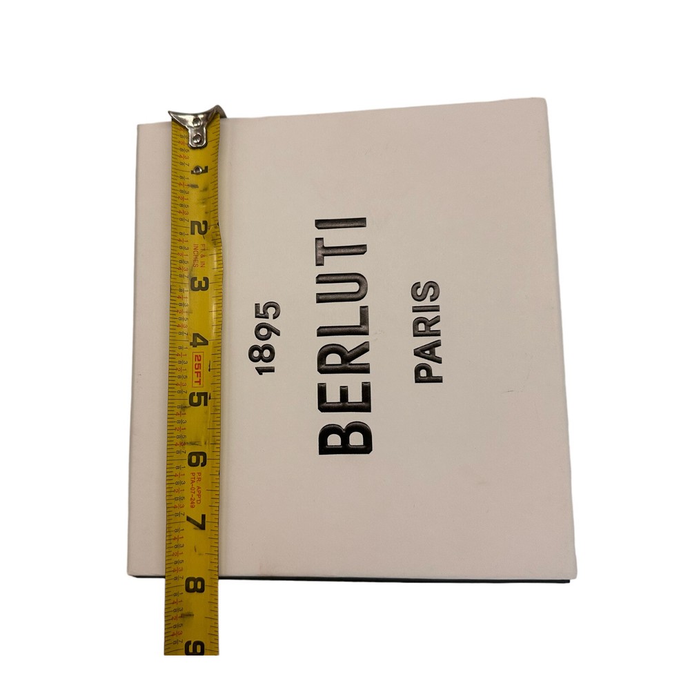Authentic Berluti Paris Empty Small Gift Storage Slide Out Box 7.25”x7.75”2.5”
