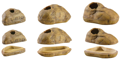 EXO TERRA SNAKE CAVE - MEDIUM - SECURE HIDING CAVE