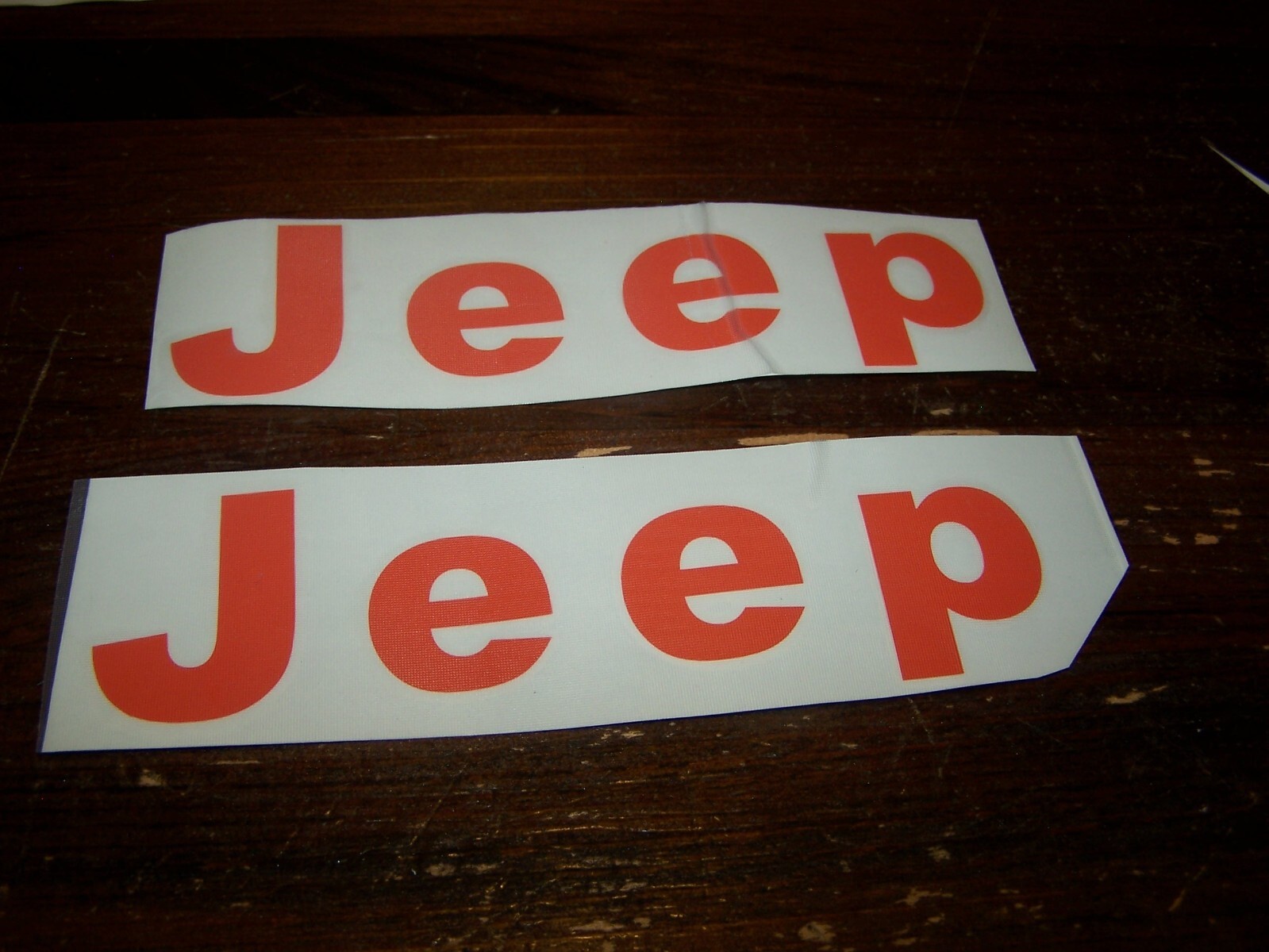 JEEP CJ FENDER VINYL DECAL SET CHOOSE COLOR YJ WRANGLER SCRAMBLER CJ5 CJ7 CJ8