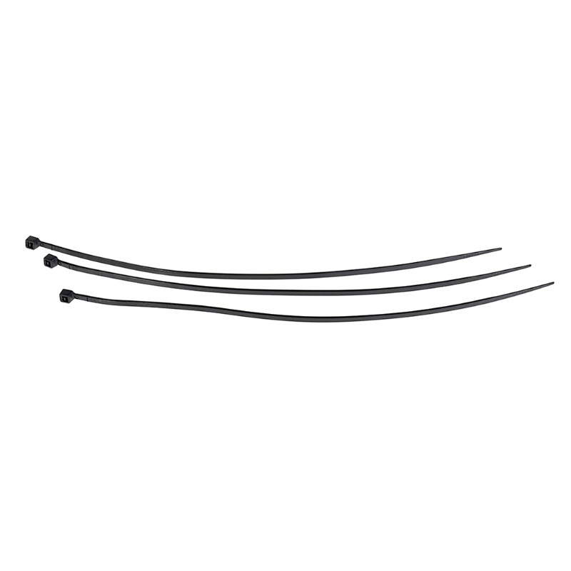 100pcs Cable Ties Nylon Auto Lock 3x200mm Zip Wire Strap Multifunctional