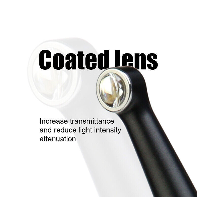 Dental Curing Light LED Resin Cure Lamp 1 Second 3200mw/cm² 6 Modes OLED Screen