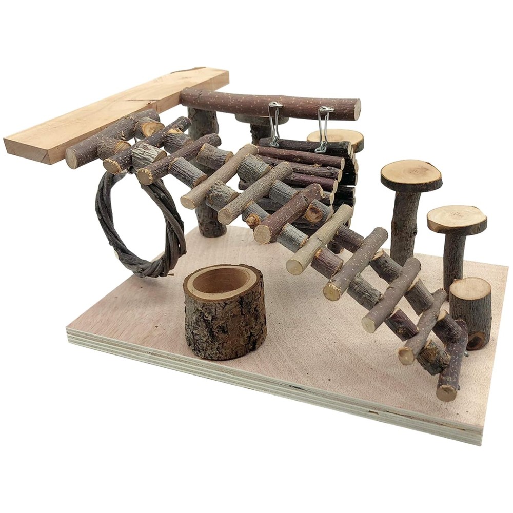 Hamster Playground Platform - Climbing & Jumping Set