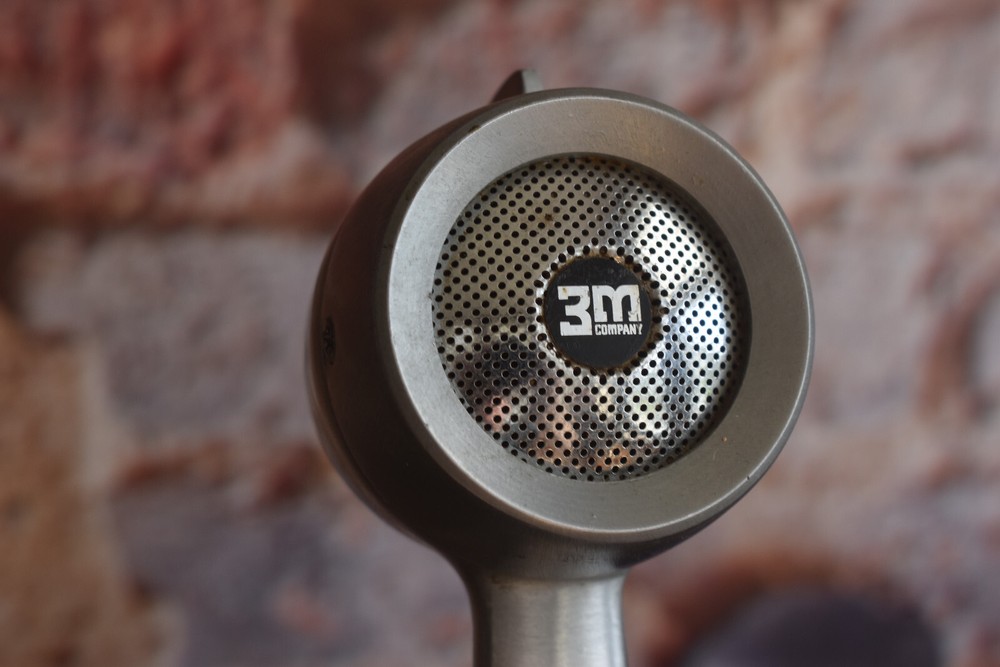 Vintage 3M Company Dynamic Desktop Microphone w Cable