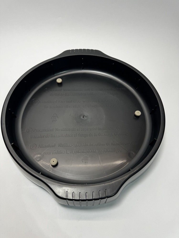 NuWave Pro Plus Infrared Oven 20631 Replacement Part Bottom Base Drip Tray Pan