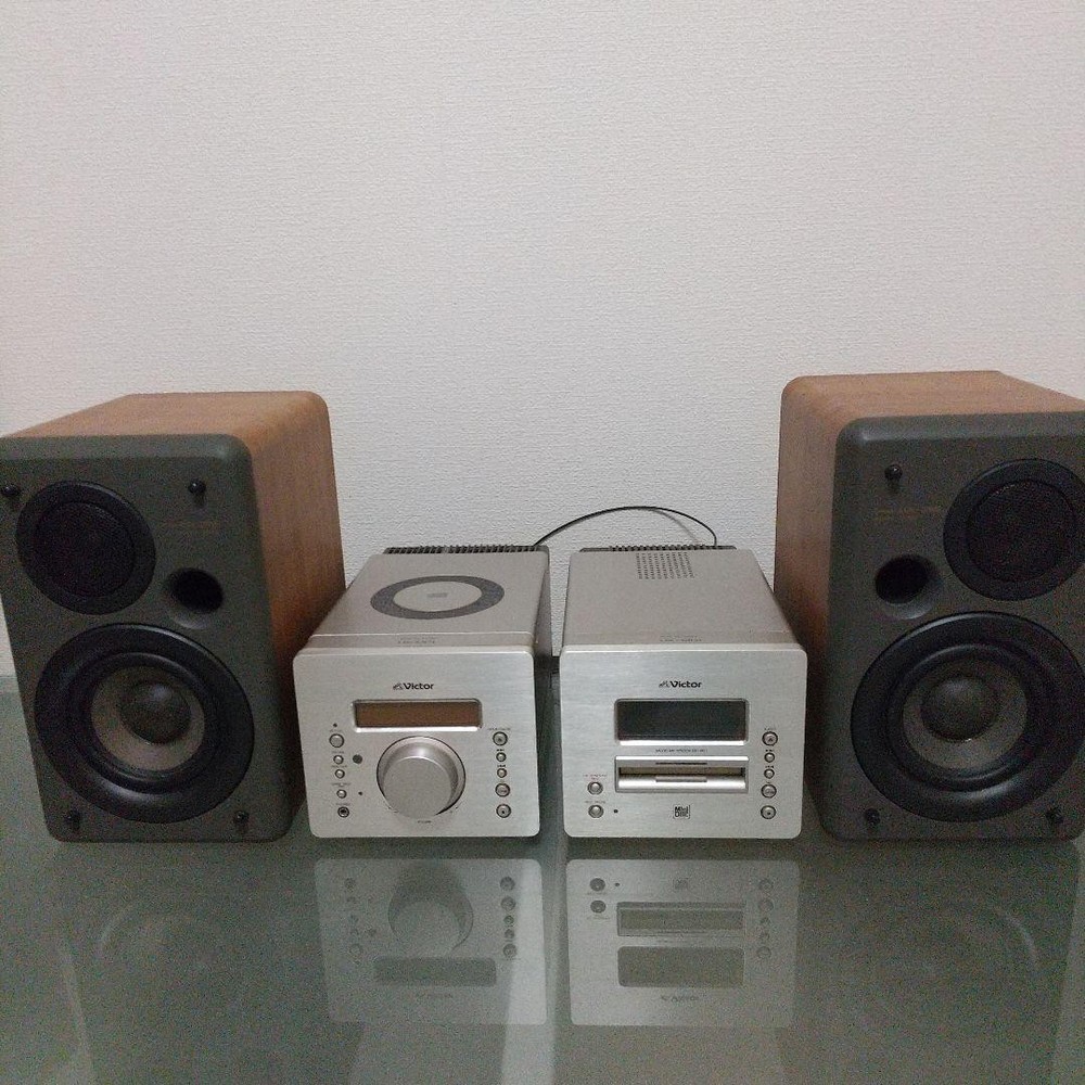 Victor UX-MD1 CD/MD mini component Junk