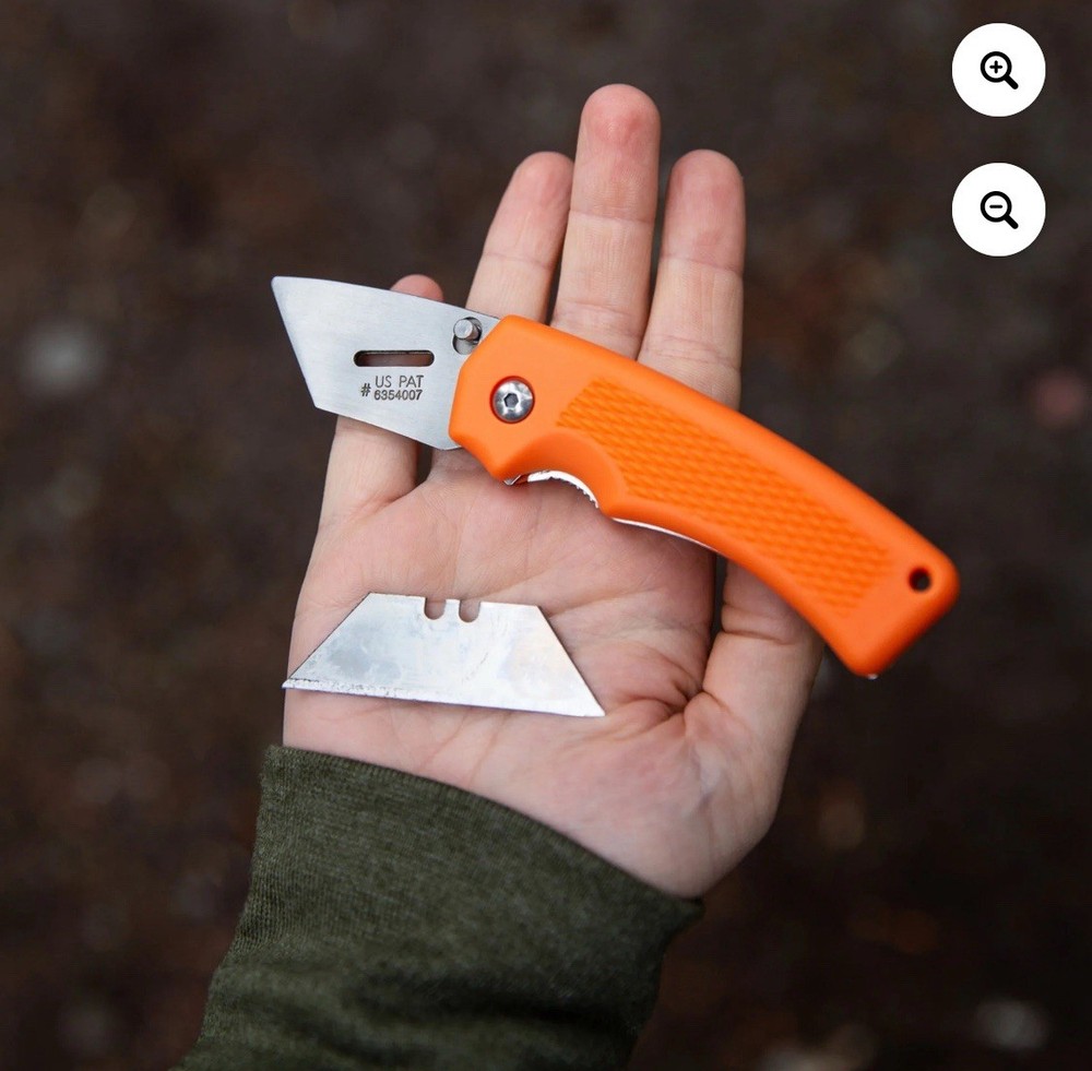 50PC Replacement Blades For WORKPRO Folding Utility Knife Box carton Cutter