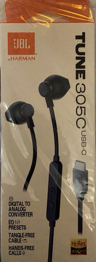JBL 305C USBC Wired Handset (black)