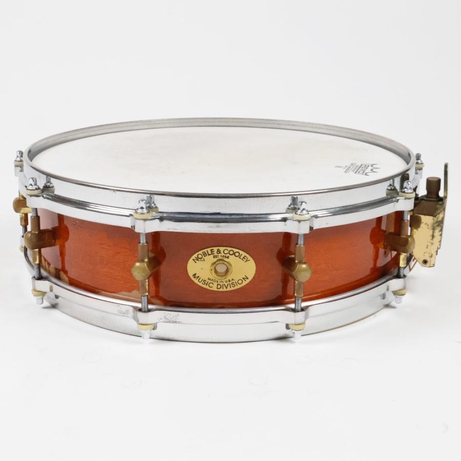 NOBLE & COOLEY Solid Shell Maple Snare Drum 14x4 Honey Maple USA