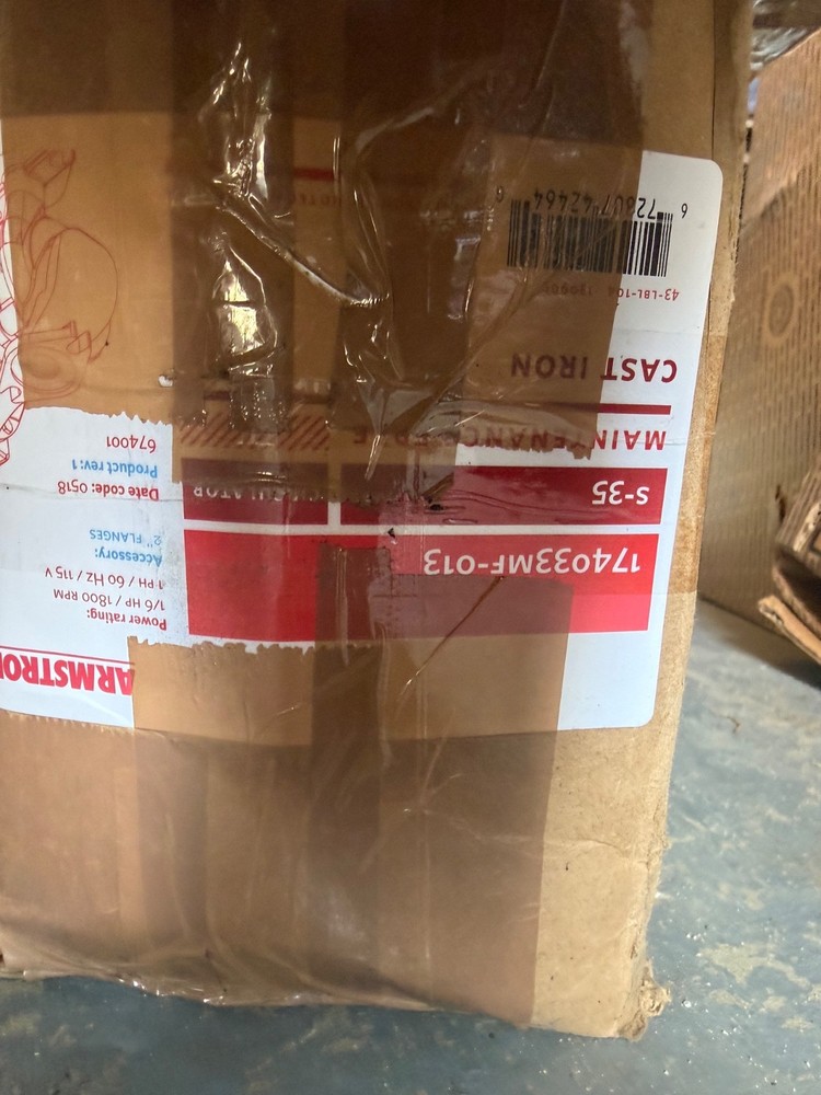 Armstrong Circulator Pump 174033mf-013 s-35