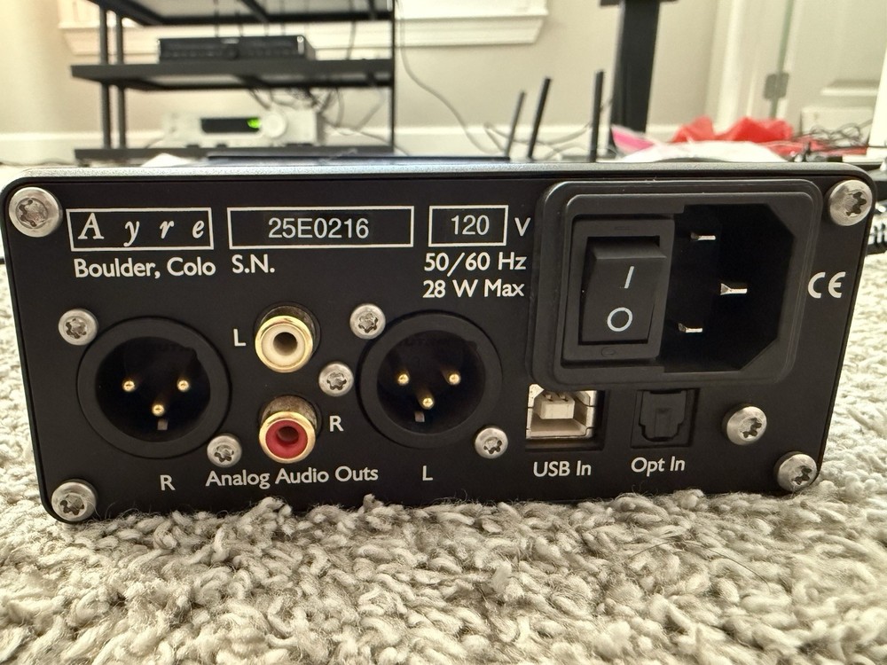 Ayre Codex DAC & Headphone AMP