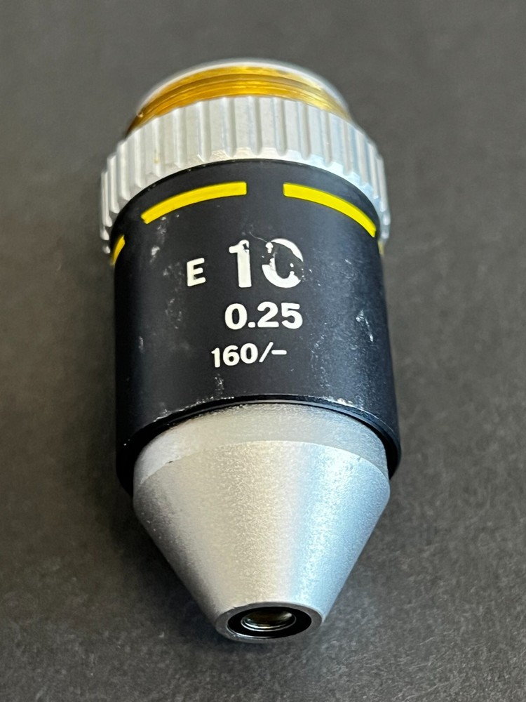 A9: Nikon Microscope E 10 /0.25, 160/- Objective Lens