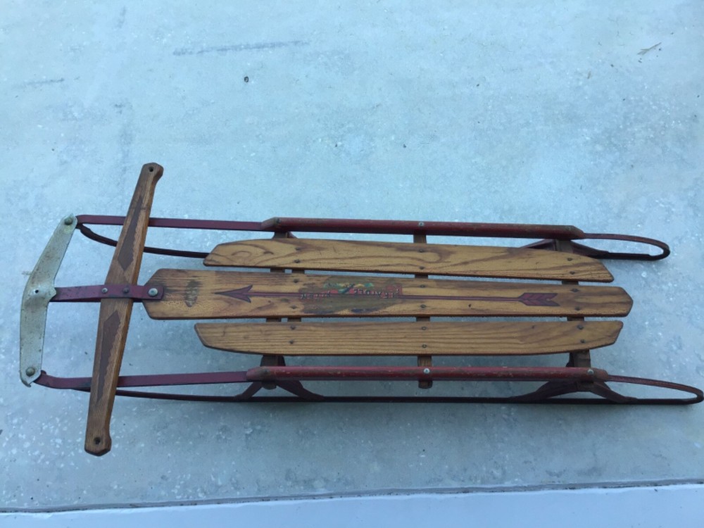 Flexible Flyer Vintage Sled
