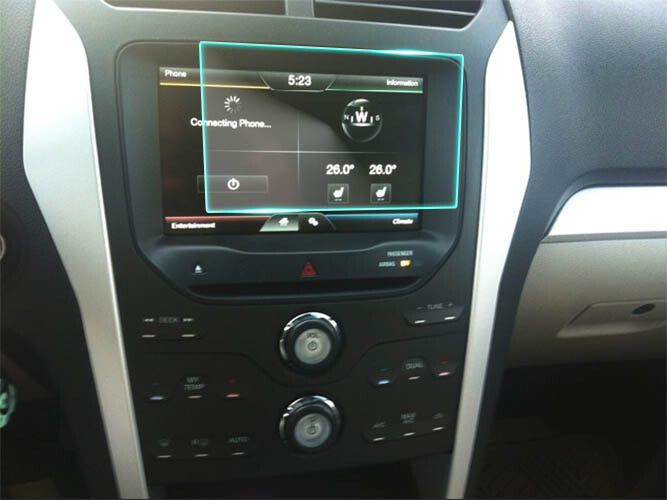Crystal Clear Screen Protector for 2012 Ford Explorer Vehicle Navigation