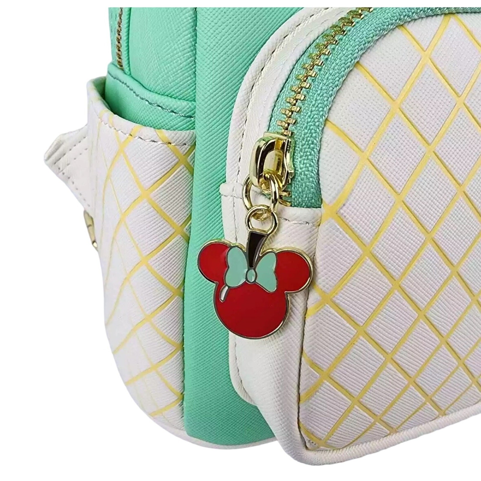 Disney Loungefly Minnie Mouse Mint Chocolate Sundae Mini Backpack