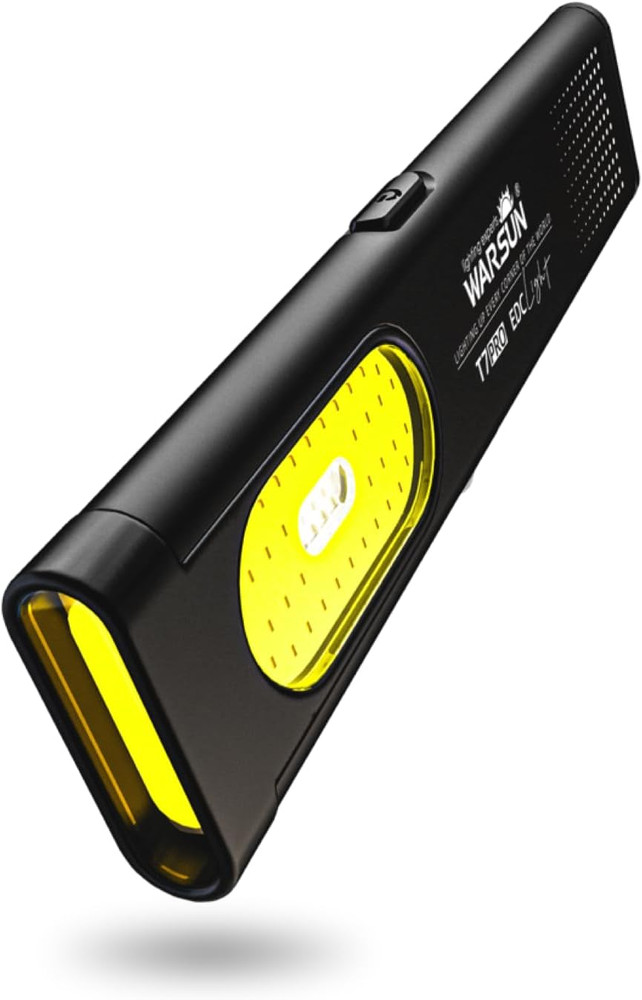 WARSUN T7PRO EDC Flashlight, Compact Multi-Mode Pocket LED Flashlight, USB-C Rec