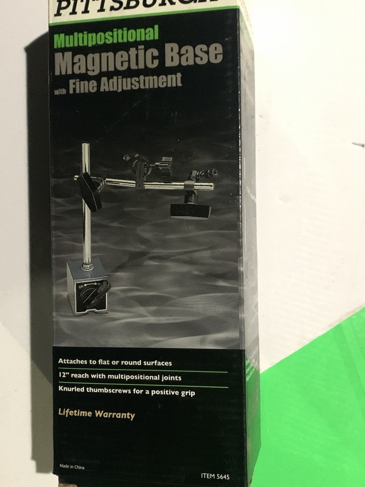 Pittsburgh Multipositional Magnetic Base Indicator Holder, MPN 5645