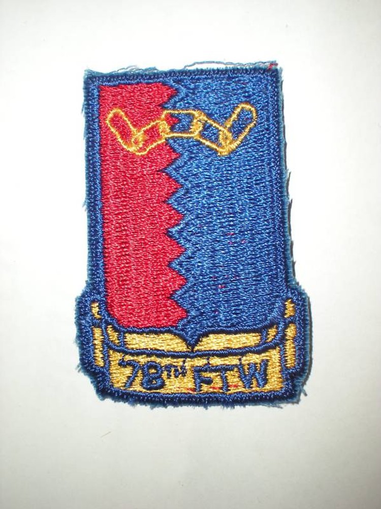 USAF 78TH FLYING TRAINING WING PATCH -COLOR