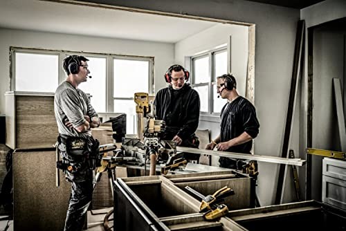 3M Pro-Comms Electronic Hearing Protector, Wireless Pro-Comms, Black/Red