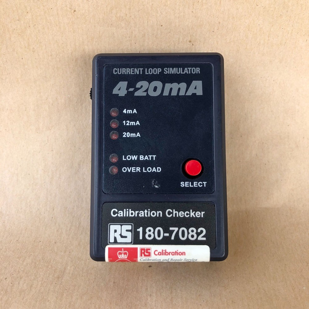 RS 180-7082 CALIBRATION CHECKER AND CURRENT LOOP SIMULATOR