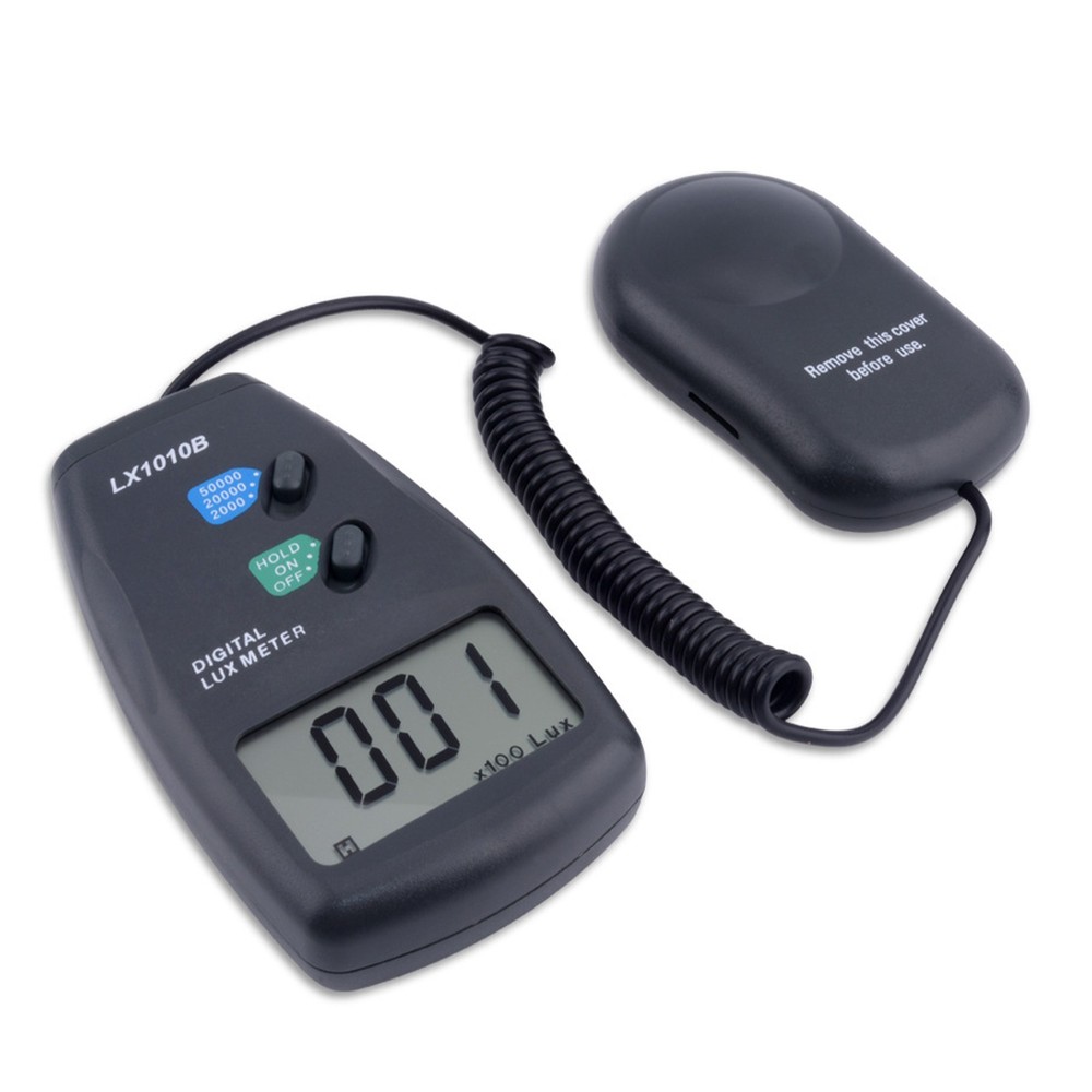 0 - 50000 Lux Digital Light Meter Luxmeter 3 Range LX-1010B illuminance Meter B