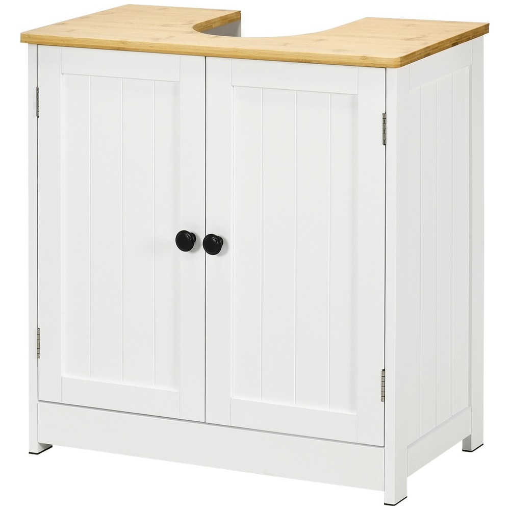 Bathroom Vanity, Under Sink Cabinet, White