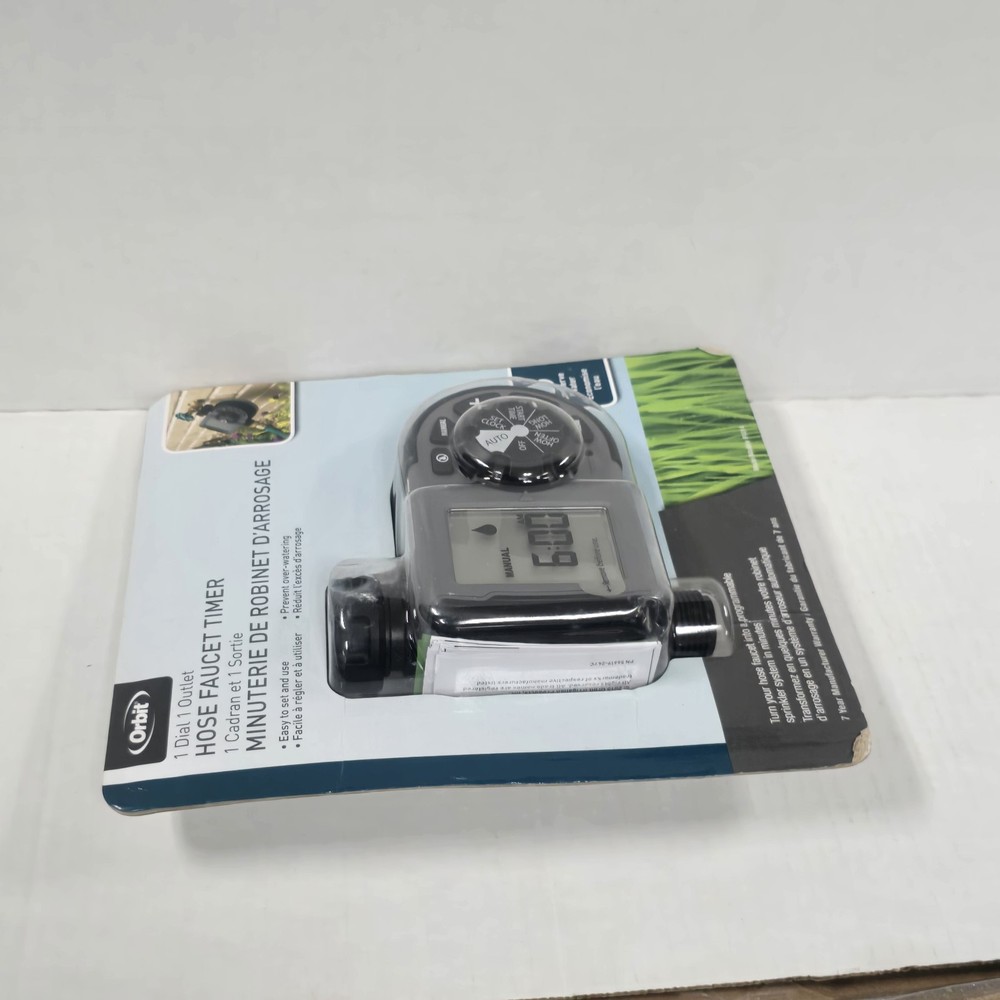 Orbit 91014 One-Outlet Hose Faucet Electronic Programmable Timer - Tested - EUC