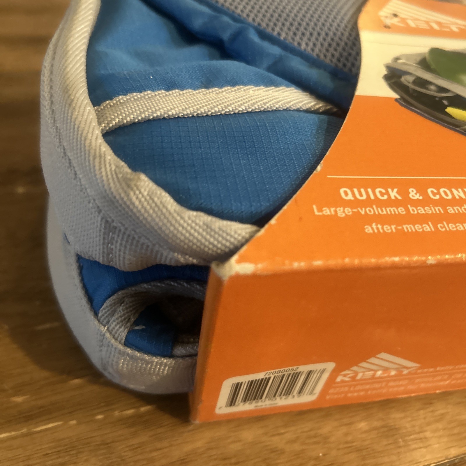 New Kelty Camping Sink Collapsible Camp Sink Blue Hiking Outdoors NWT