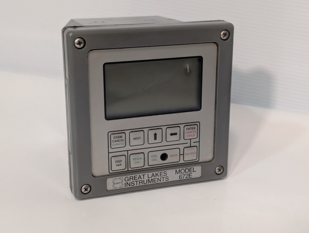 Schott Great Lakes Instruments Model 672E Conductivity Analyzer