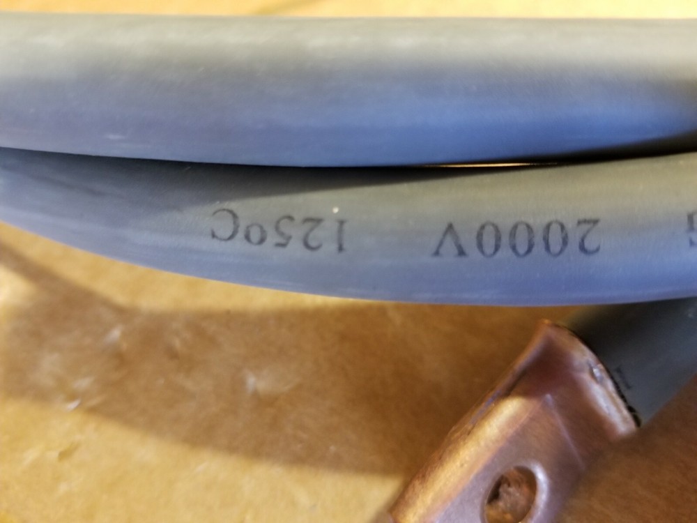 Caterpillar 1 AWG 9ft 2000V Electric Cable