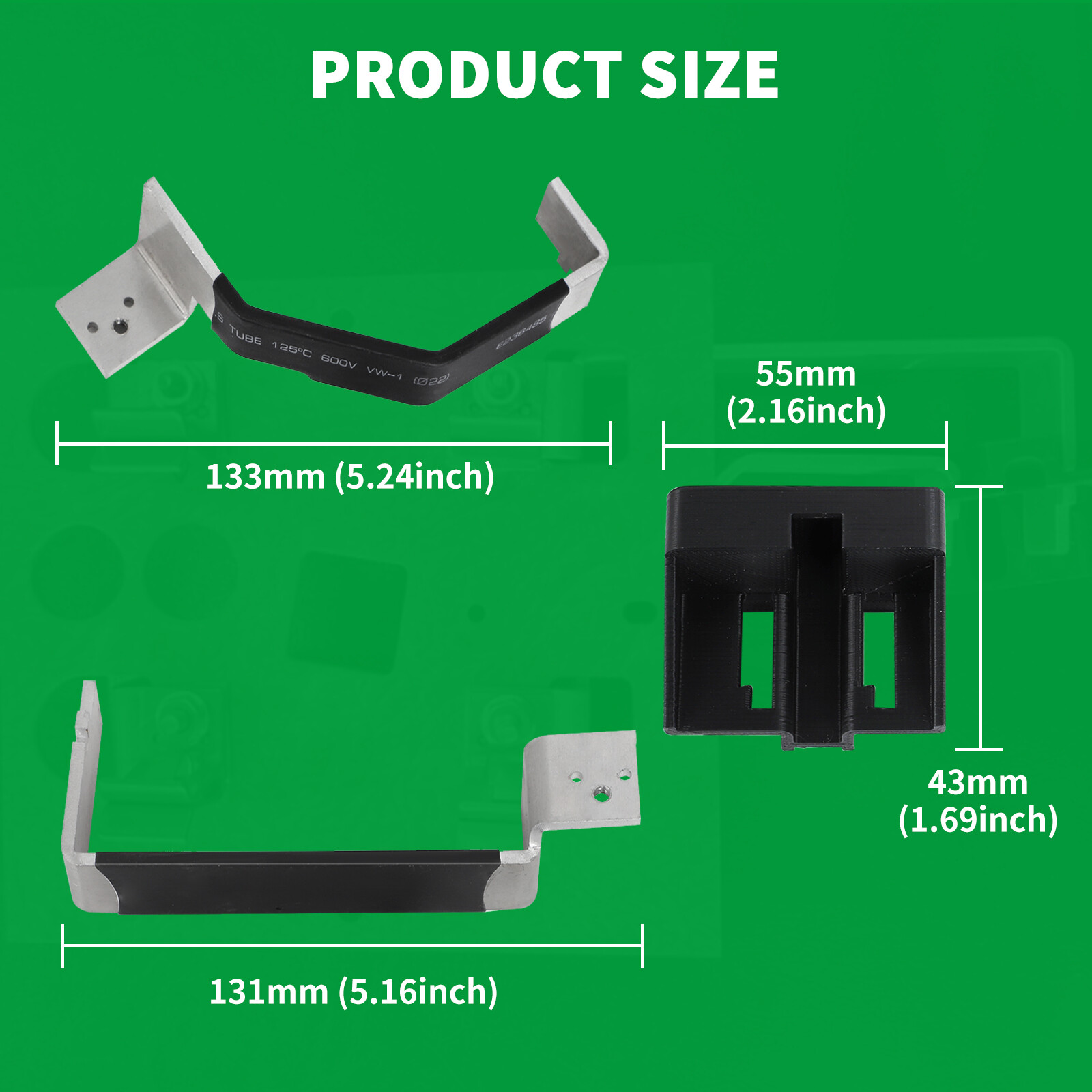 For Challenger 4-6 Pack Meter Socket ALU Bus Bar Replacement kit 125A Aluminum