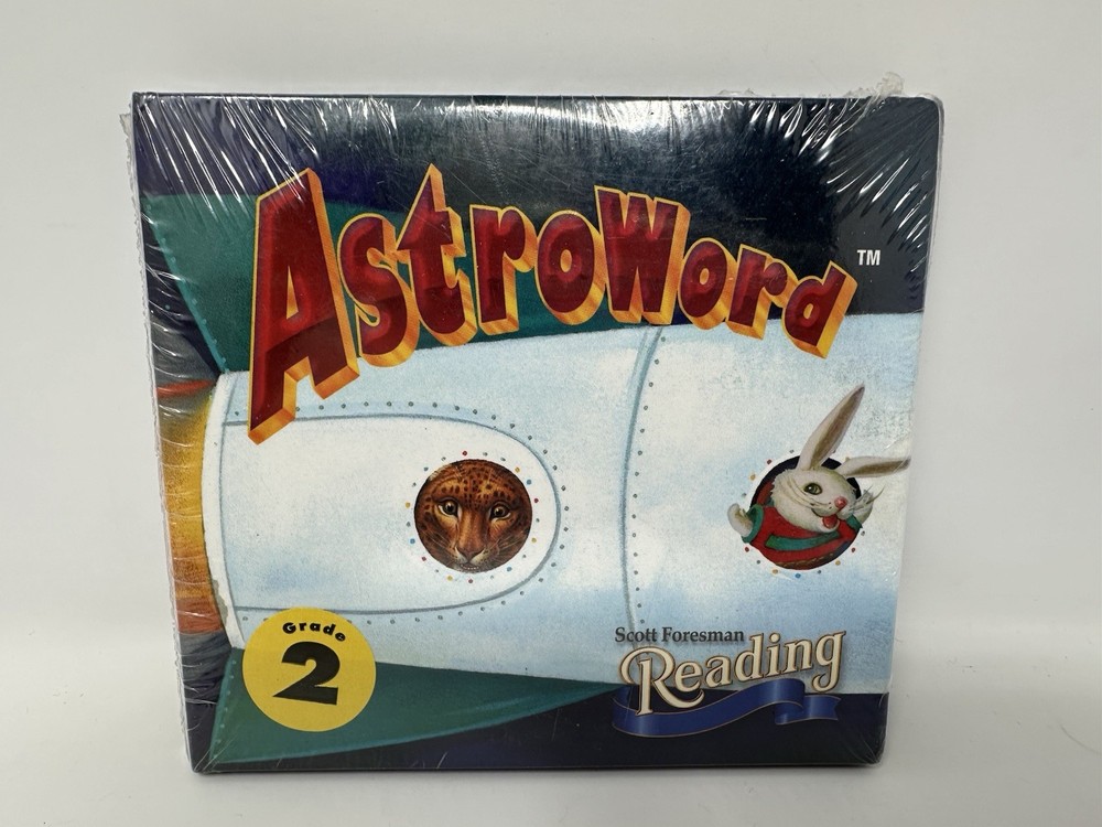 AstroWord Reading Grade 2 PC MAC CD Scott Foresman Learning Reading Phonics NEW!